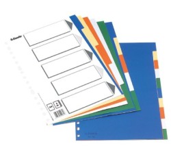 separadores esselte pp caratula fo 5 posic.