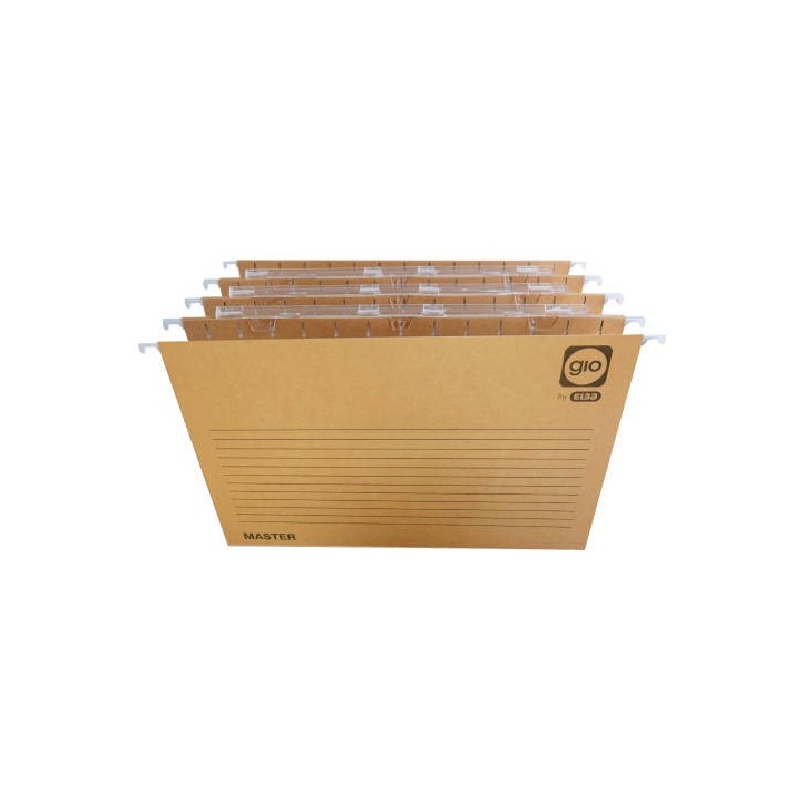 gio carpeta colgante cajon visor largo master folio prolongado lomo v k. bicolor gio 400047715  pack