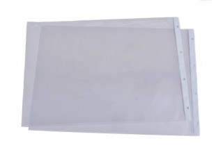 iberplas caja 50 fundas formato a3 apaisado pvc 4 taladros con refuerzo 100 micras iberplas 220a50