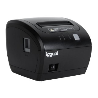 iggual impresora termica tp easy 80 usb+rj11 negra