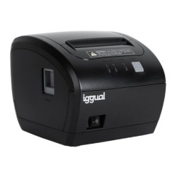 iggual impresora termica tp easy 80 usb+rj11 negra