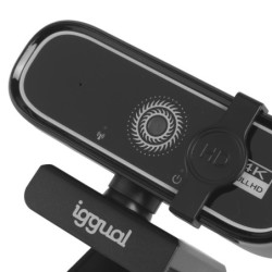 iggual webcam usb 4k uhd wc3840 business pro view