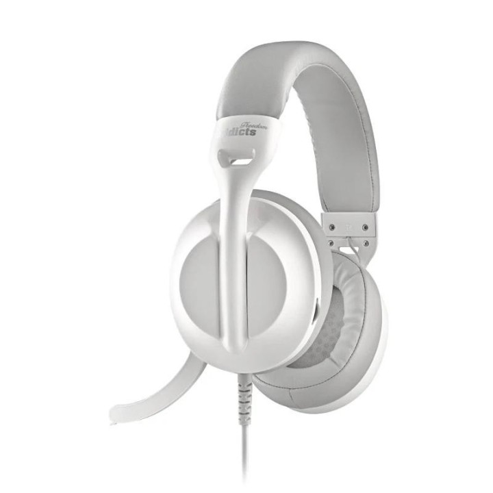 ngs auriculares cable usb-c control vol. blanco