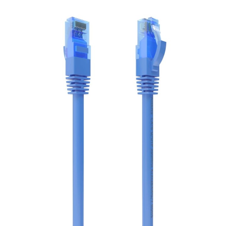 cable red aisens latiguillo rj45 cat.6 utp awg26 cca azul 2.0m