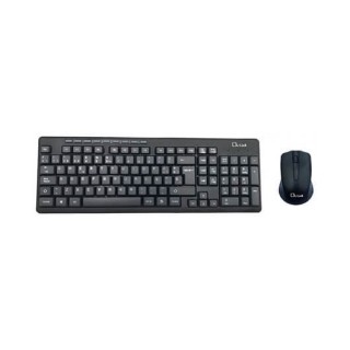 teclado+raton l-link kit wifi ll-kb-555 negro inalambrico 2-aaa 1-receptor 24 ghz usb