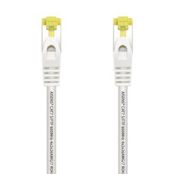 cable red aisens latiguillo rj45 lszh cat.7 sftp pimf 1.0m blanco