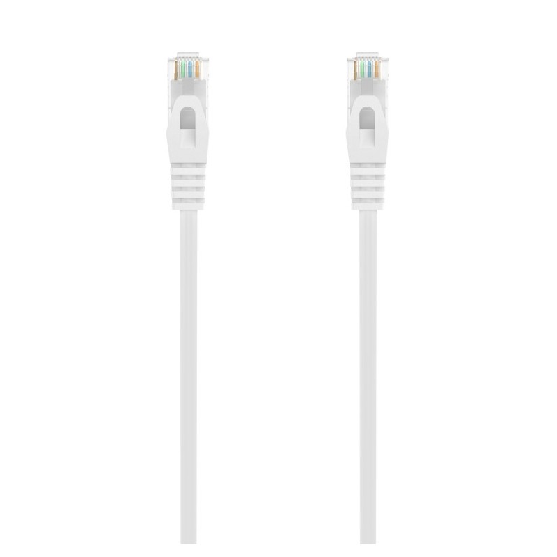cable red aisens latiguillo rj45 lszh cat.6a utp awg24 3.0m blanco