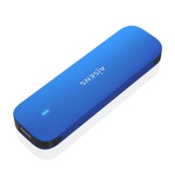 carcasa hdd aisens asm2-026blu m.2  azul