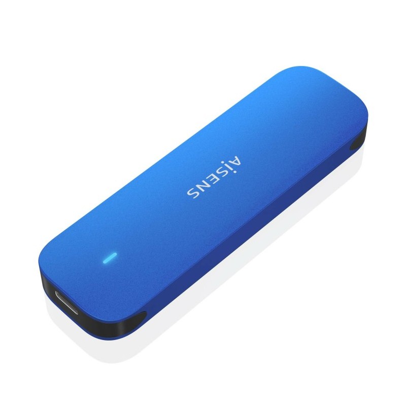 carcasa hdd aisens asm2-026blu m.2  azul