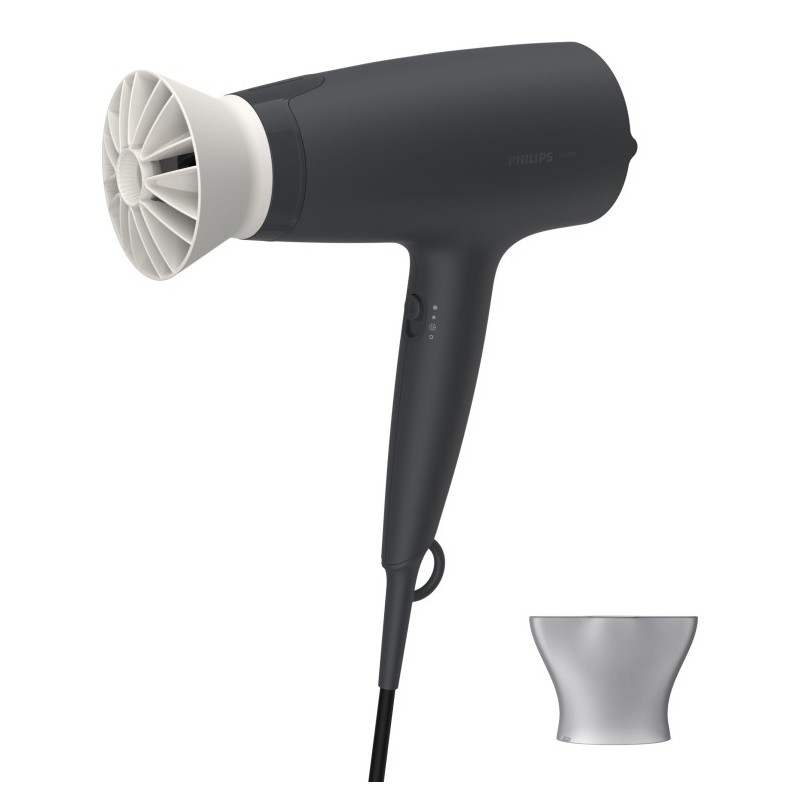 secador de pelo philips bhd302/10 gris 1600w motor dc
