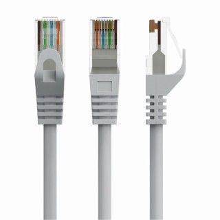 cable red gembird utp cat6 1,5m cobre gris