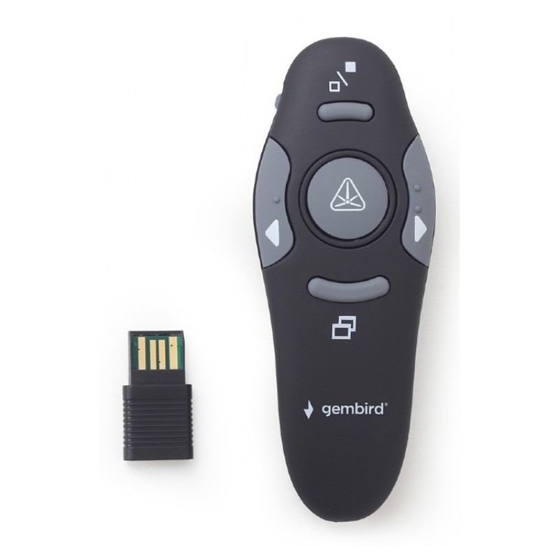 presentador inalambrico gembird con puntero laser wp-l-11