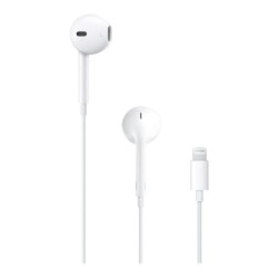 apple auriculares apple earpods lightning blanco