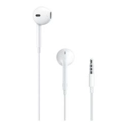 apple auriculares apple earpods mini jack 3.5mm blanco
