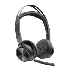 poly auriculares poly voyager focus 2 usb - c - c con certificacion microsoft teams + adaptador usb