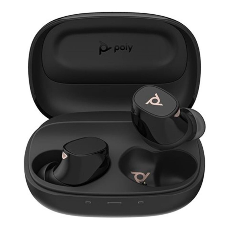 poly auriculares poly voyager free 20 inalambrico negro