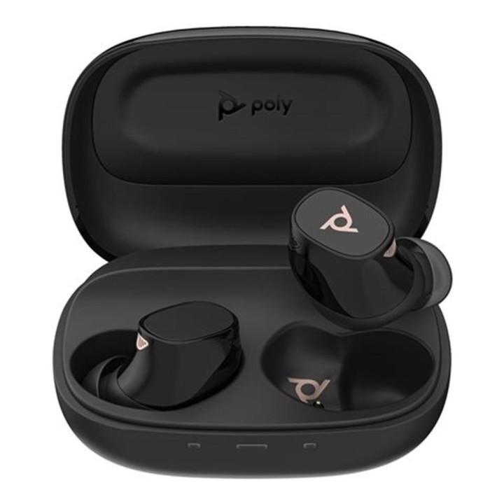 poly auriculares poly voyager free 20 inalambrico negro