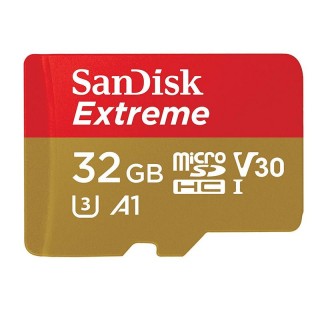 sandisk tarjeta memoria sandisk micro secure digital 32gb sd extreme u3 uhs - i clase 10 a1