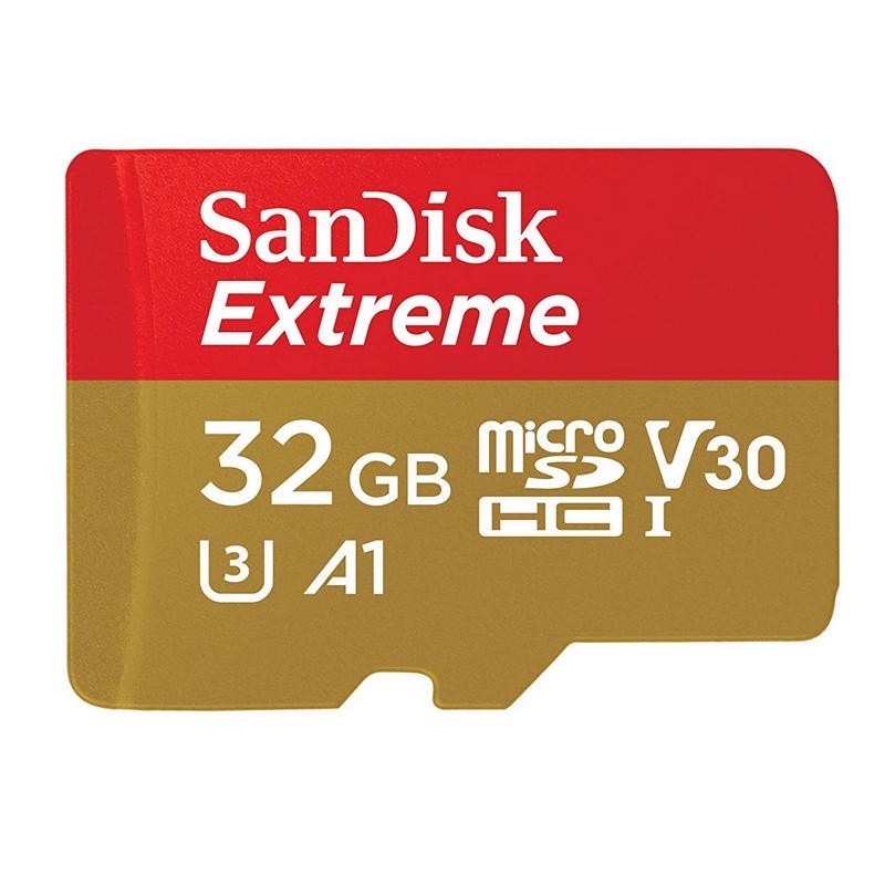 sandisk tarjeta memoria sandisk micro secure digital 32gb sd extreme u3 uhs - i clase 10 a1