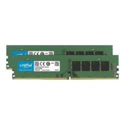 crucial memoria ram ddr4 32gb 2x16gb crucial  dimm - 3200 mhz - pc4 25600 - cl22
