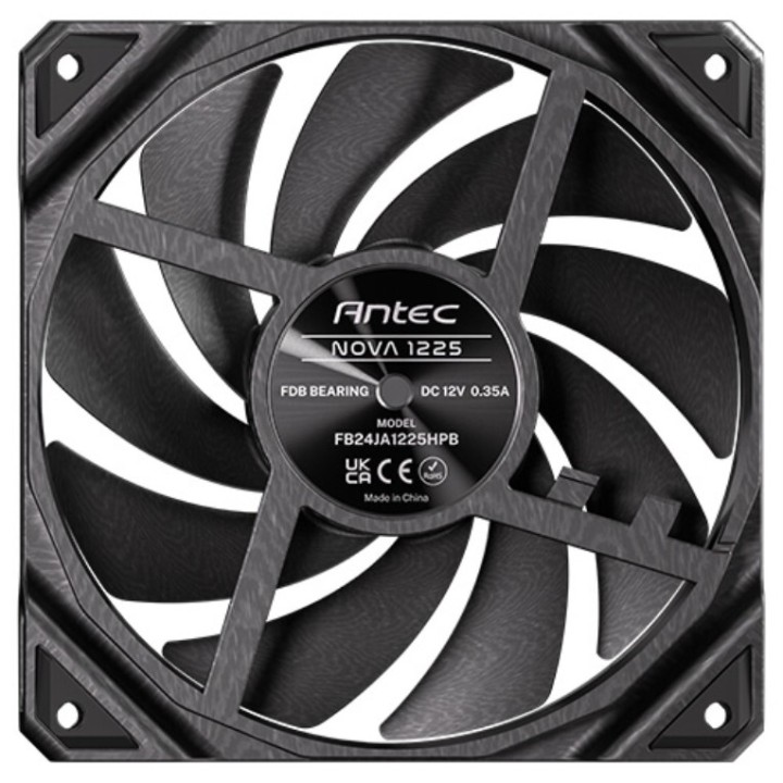 ventilador cpu antec nova 1x vent 120mm negro