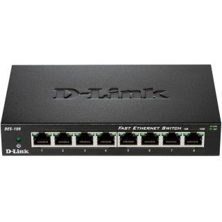d - link switch 8 puertos 10 - 100 fast ethernet d - link