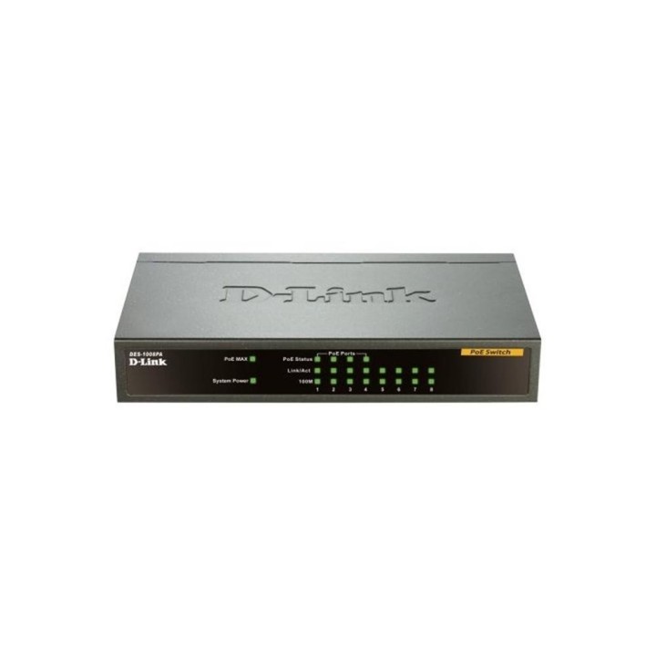 d - link switch d - link des - 1008pa 8 puertos
