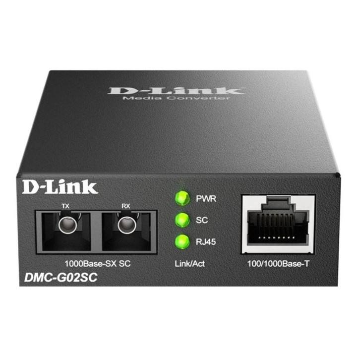 d - link convertidor de medios multimodo d - link dmc - g02sc