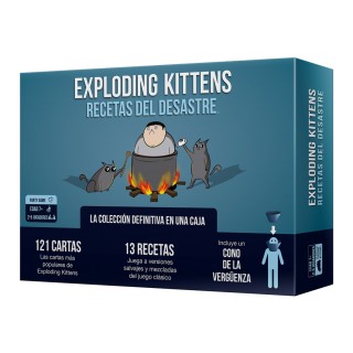juegos juego de mesa exploding kittens recetas del desastre pegi 7