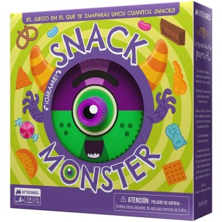 juegos juego de mesa snack monster