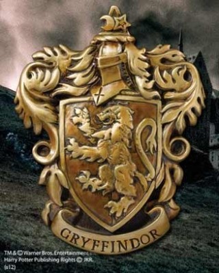 the noble collection escudo de pared the noble collection harry potter casa gryffindor resina 20 x 2