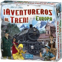 juegos juego de mesa asmodee aventureros al tren europa pegi 8