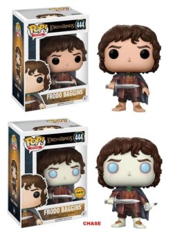 funko funko pop el senor de los anillos frodo con opcion chase