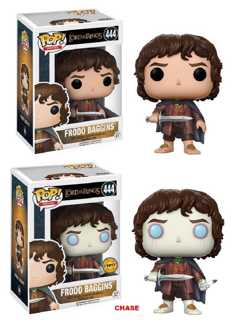 funko funko pop el senor de los anillos frodo con opcion chase