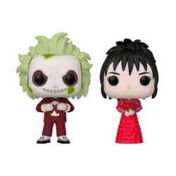 funko funko pop cine beetlejuice beetlejuice beetleuice y lydia deetz 83087