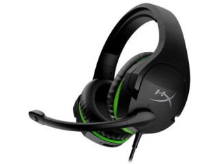 hp cloudx stinger - gaming headset (black-green) - xbox auriculares alambrico diadema juego negro, v