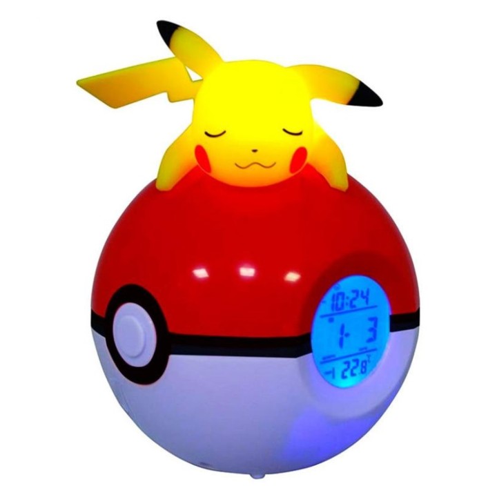 madcow entertainment lampara led despertador reloj teknofun madcow entertainment pokemon pikachu dur