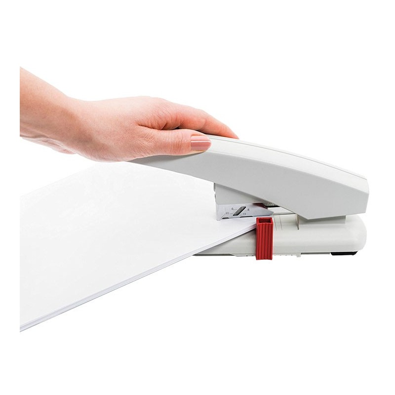 grapadora de gruesos novus 40/4 gris/negro