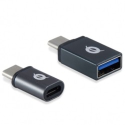 conceptronic kit adaptadores conceptronic usb tipo c 3.1 1ud usb - c a usb a hembra 3.0 1 ud usb - c