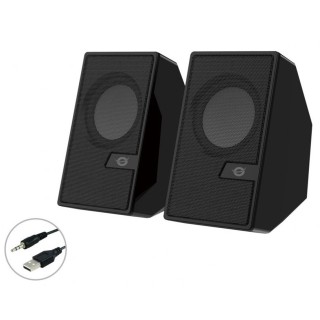 conceptronic altavoces conceptronic bjorn02b - 6w - negro