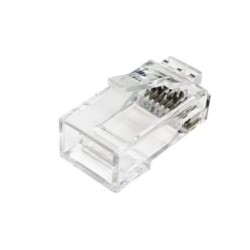 equip kit 100 uds conectores rj45 equip categoria 6a utp