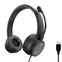 conceptronic auriculares conceptronic polona05b usb negro