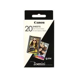 canon papel fotografico canon zp - 2030 20 hojas zink para zoemini