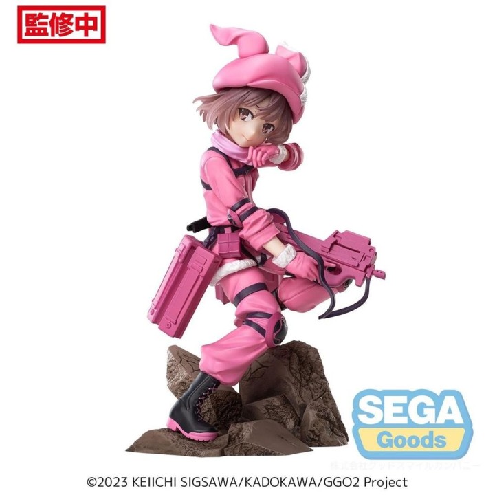 sega figura sega goods luminasta sword art online alternative gun gale online ii llenn 17 cm