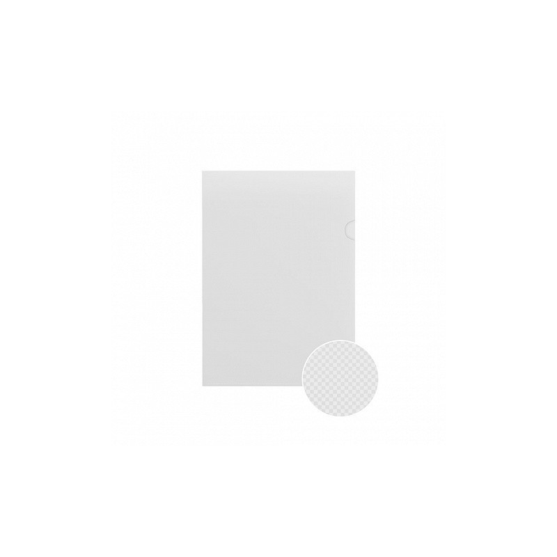 erich krause dossier unero glossy clear, a4, transparente erich krause 50151  pack: 12 unidades