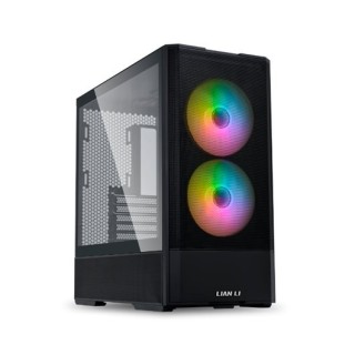 torre atx lian li lancool 207 lcd black vent 2x140mm 2x120mm gpu 375mm cpu 180mm