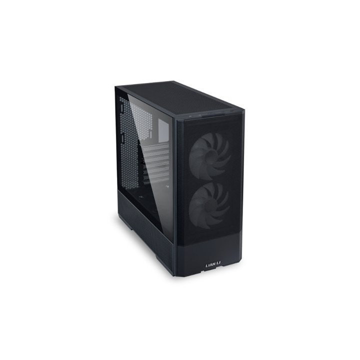 torre atx lian li lancool 207 lcd black vent 2x140mm 2x120mm gpu 375mm cpu 180mm