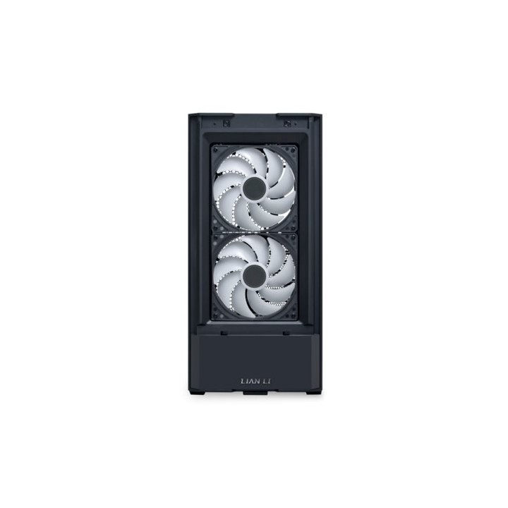 torre atx lian li lancool 207 lcd black vent 2x140mm 2x120mm gpu 375mm cpu 180mm