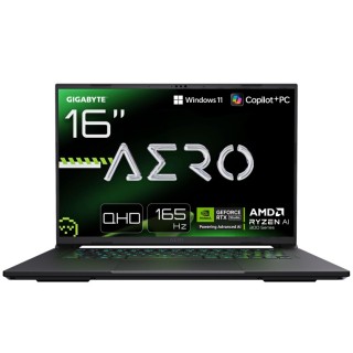 portatil gigabyte aero x16 1vh93ptc94ah ai 7 350 rtx5060 16gb 1tb 16 wqxga w11h