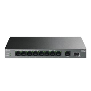 tp-link ls1210gp switch 8xg poe+ 1xgb 1xsfp 61w